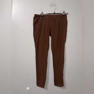 No Boundaris Brown Ankle Leggings Older Tag Juniors L 11/13 Minimalist Basic